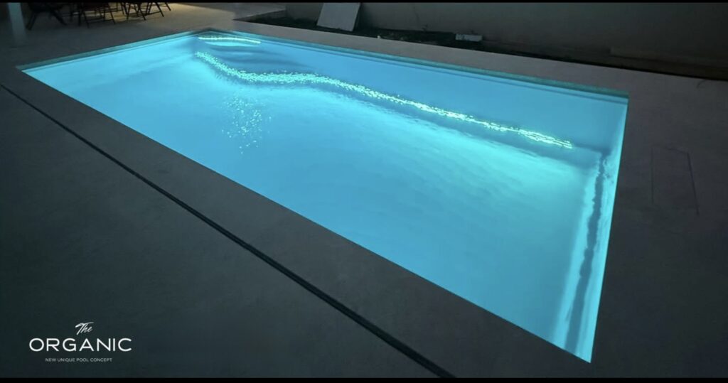 Pool i glasfiber i Åkarp